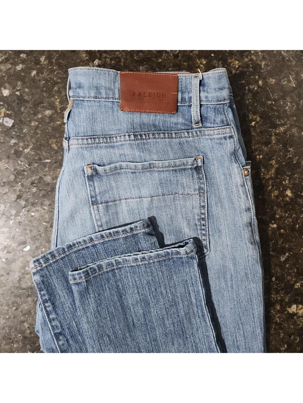 Raleigh Denim Graham Slim Fit Jeans Mens 32x32 Handcrafted USA Work Casual